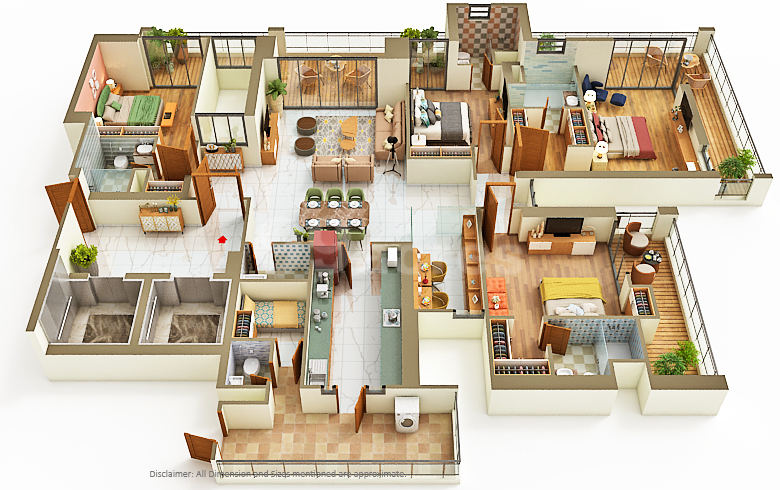TARC Kailasa - 4246.00 Floor Plan