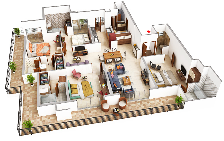 CRA Noble Ayra - 2581.00 Floor Plan