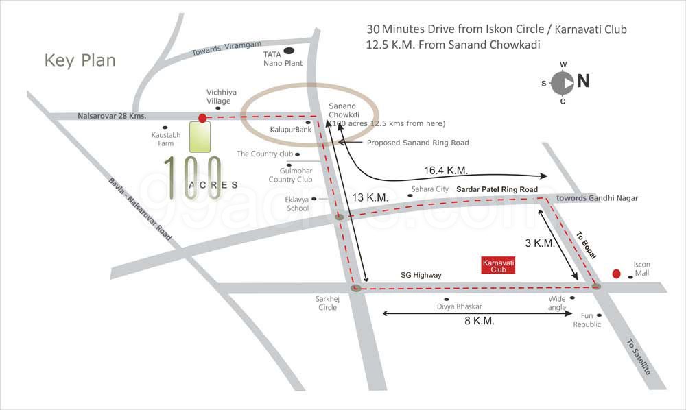 JBR Nirmaan 100 Acres - 27000.00 Floor Plan