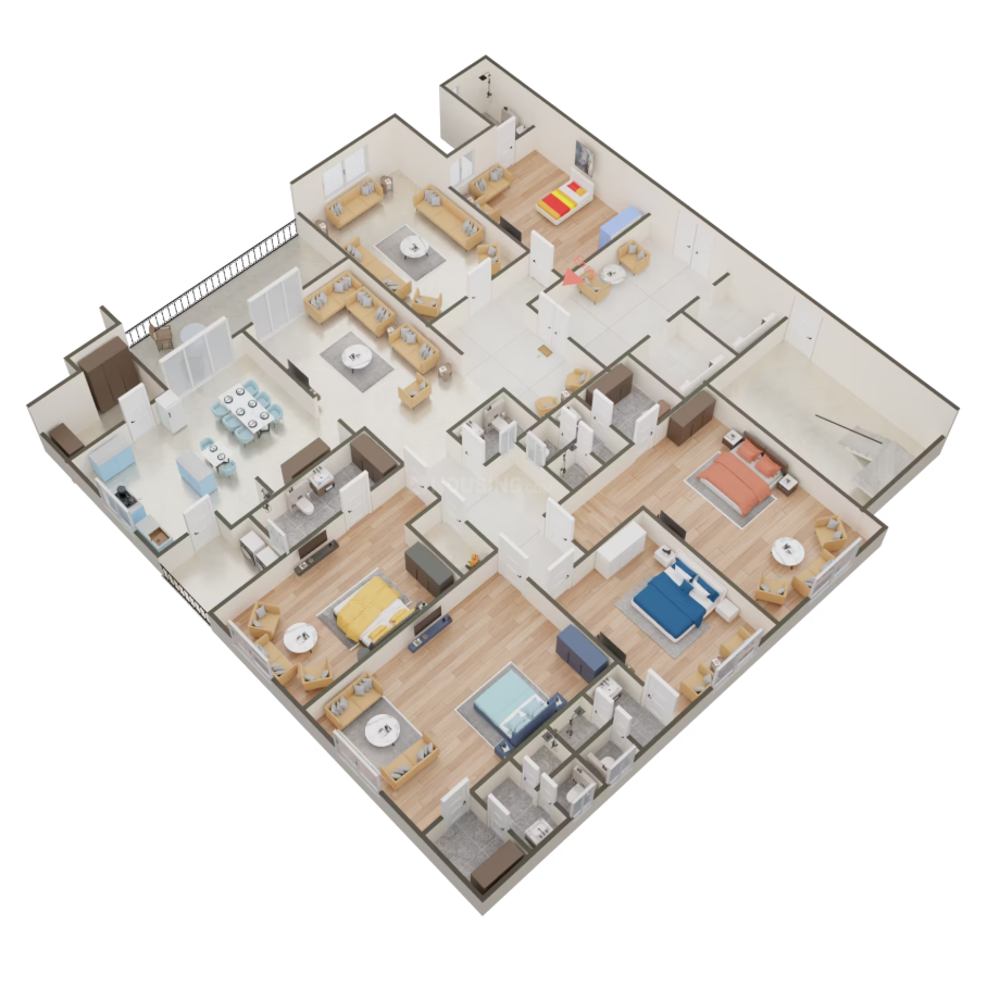 Sheetal Gharana - 2908.09 Floor Plan
