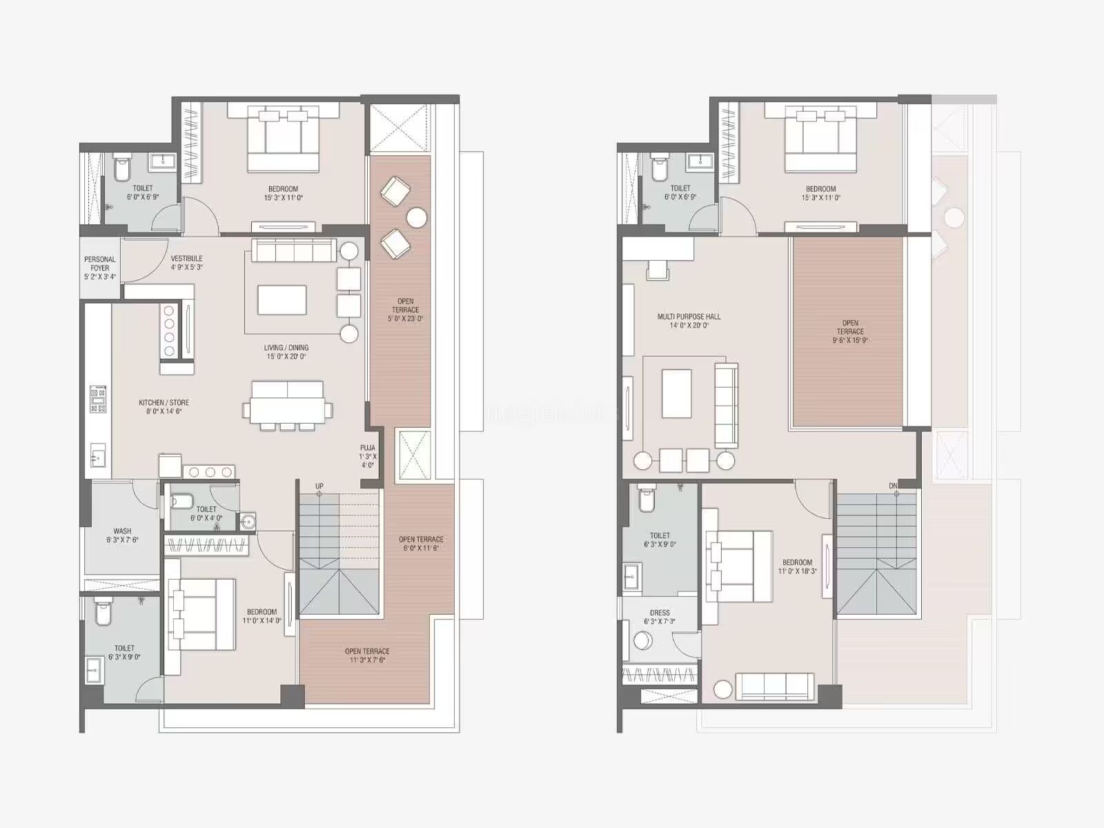 The Balcony By Kaavyaratna - 4031.94 Floor Plan