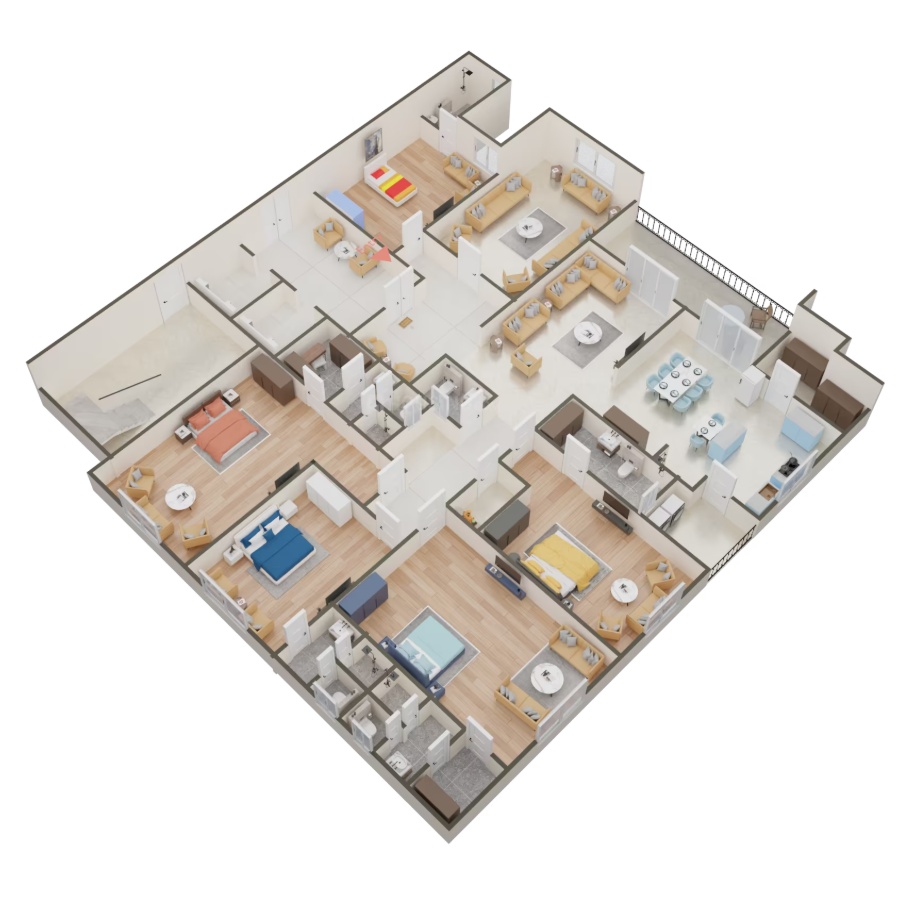 Sheetal Gharana - 2900.98 Floor Plan